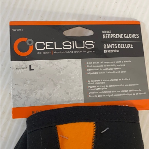 Celsius size large fleece lined insulated gloves - Picture 2 of 7